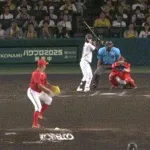 【阪神対広島22回戦】阪神、７回裏１アウト二塁から中野拓夢のタイムリーでリードを３点に広げる！！！！！！！！！！！！！！