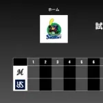 二軍試合実況　9月6日12:30～ ヤクルト－ロッテ