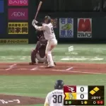 今日もホークスが先制！！野村勇のタイムリー！！