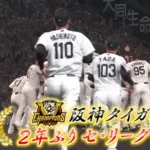 阪神、セ・リーグ優勝！ 史上最速優勝
