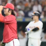 カープ痛恨5連敗で自力CS消滅。床田プロ1号2ラン＆マルチ！小園猛打賞＆先制打！坂倉フェン直適時打！今季ワースト借金13で3位と5G差【広島4-6巨人/試合結果】