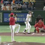 【巨人対広島21回戦】巨人・キャベッジ、広島・大瀬良から第１６号ソロホームラン！１点差に詰め寄る！！！！！！！！！！！！！！