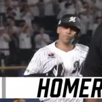 ソト、第12号ホームランきたぁぁぁ！ロッテ早くも5点リード！！