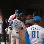 最近6試合の日本ハムファイターズ打線