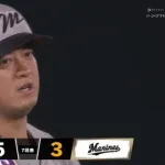 佐藤都志也、2点タイムリー！ロッテついに2点差へ！！