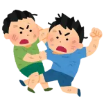 今の若い男は　ケンカをしないから　人の痛みが分からないのさ