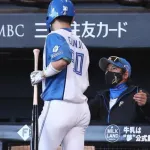 日本ハム、西武に連勝！福島が7回3失点4勝目！石井一成2試合連続アーチ！