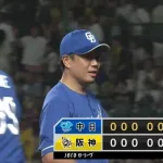【阪神対中日21回戦】中日が１－０で阪神に勝利し連敗３でストップ！大野が５年ぶり10勝！７回に石伊雄太が決勝打！阪神は才木が７回１失点１２４球の熱投も敗戦
