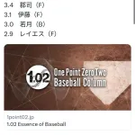 元中日郡司さん　日本代表レベルの選手になる