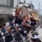 【動画】大阪だんじり祭り、ぶち上げるｗｗｗｗｗｗｗｗｗｗｗｗｗ