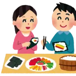 【画像】ワイ「手巻き寿司食べたいなぁ」 カッノ「おかのした!」