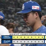 井上監督「(金丸は)反省しなきゃいけない」 7回1失点(自責0)で6敗目