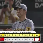 【広島対阪神24回戦】阪神が6-1で広島に勝利し2連勝!佐藤輝が不在も11安打!木浪がⅤ打!森下は4安打&2打点!村上6回1失点12勝目!セトップ132奪三振!