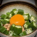お前ら騙されたと思って納豆にオクラと生卵混ぜて食ってみ？