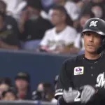 岡大海タイムリー！ロッテ、宮城から先制！！