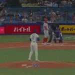 投手・大谷翔平、シュワーバーを三振に抑える！！！！！！！！！！！