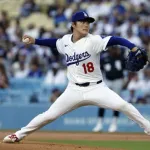 山本由伸の被OPS、メジャー1位