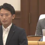 兵庫県知事「阪神タイガース優勝パレードを見送る」県議会で表明
