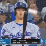 大谷翔平2本めのツーベースヒット！！AVG.283 OPS1.012