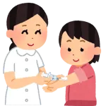 子宮頸がんの予防接種←今年から12歳～接種になりました