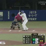 【中日対DeNA25回戦】今季限りで引退の中日・中田翔　第一打席は空振り三振