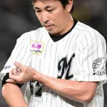 ロッテ益田（通算248セーブ）、ロッカー殴り左手骨折していた。全治数ヶ月
