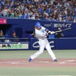 【中日】今季限りで引退の中田翔は空振り三振　３球いずれも直球　２回の守備途中に交代