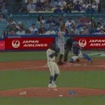 ドジャース・コンフォートの守備…