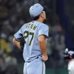 (神)伊藤将司、5回持たず8失点でKO クライマックス先発は黄色信号か