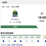 【虎実況】[9月21日] 阪神 vs ヤクルト（神宮）23回戦　18:00～