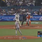 大谷翔平　第3打席は四球で25戦連続出塁