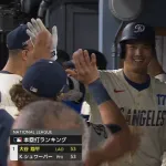 大谷、53号　シュワーバーに追いつく