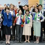 【画像】高市早苗陣営、杉田水脈議員や小野田紀美議員など女性議員が出陣式に参加