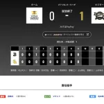オリックス ソフトバンクに1対0で勝利！まさかのみずペイ4連戦で4連勝！！！！