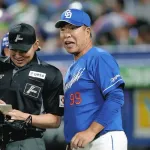 井上一樹「マラーの手にビーンズ(豆)が、ビーンズにブレッド(血)が出てきていた」