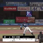 西川史礁、パリーグ新人二塁打記録まであとわずか