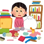 女さん「お願い！誰か私の部屋を片付けて！」