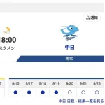 [9月26日] 阪神 vs 中日（甲子園）23回戦 6番前川右京！8番熊谷敬宥！