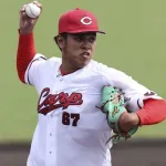 カープ菊地ハルン「160キロを投げたい」現在140キロ台も球威と角度で押し切るピッチング！目標は大谷翔平