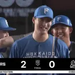 【ロッテ対日本ハム23回戦】日本ハムが２－０でロッテに完封勝利！達プロ初完封で８勝目！清宮幸１２号先制V弾！矢澤追加打！ロッテは連勝４でストップ