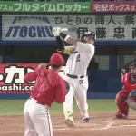 村上宗隆　.263 20本 OPS1.006