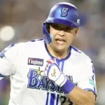筒香嘉智(ベ) .214 18本 36打点 出塁率.321 ops.840