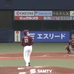 紅林弘太郎 5階席にブチ込む先制8号2ラン！！！