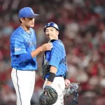 藤浪晋太郎、16球投げて1安打1失点、1奪三振、1四球、1死球、1暴投