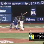 【悲報】藤浪暴投　投球が打者の後ろを通過
