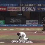 美馬学、現役最後のマウンドは肘の痛みに耐えながら浅村を空振り三振！