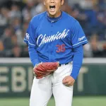 中日福田、高卒2年目でプロ初登板！1イニング1奪三振で無失点デビュー！