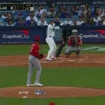 大谷翔平、ＰＳ初戦で先頭打者ホームラン！！！！！！！！！！！！！！！！！！！！！！！