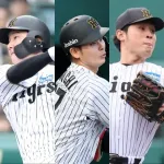 阪神　渡邉諒、佐藤蓮、野口恭佑、川原陸が戦力外
