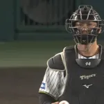 【阪神対ヤクルト25回戦】キャッチャー原口
